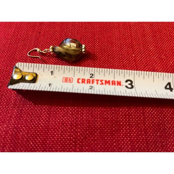 Pretty blown glass starfish necklace with matching earrings set: Handmade - Picture 8 of 9